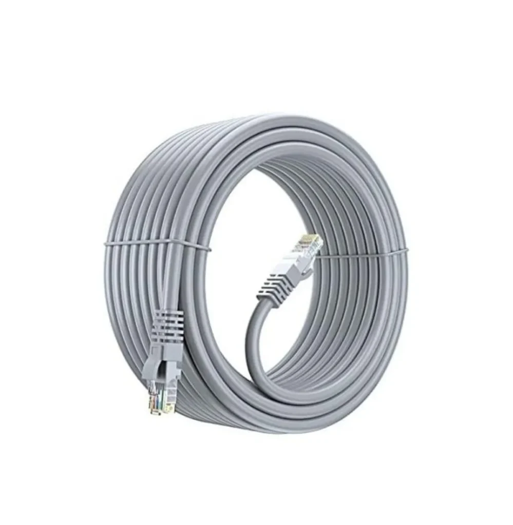 Câble Réseau Ethernet RJ45 CAT6 – 15 Mètres | Haut Débit Internet, Réseau & Caméras IP
