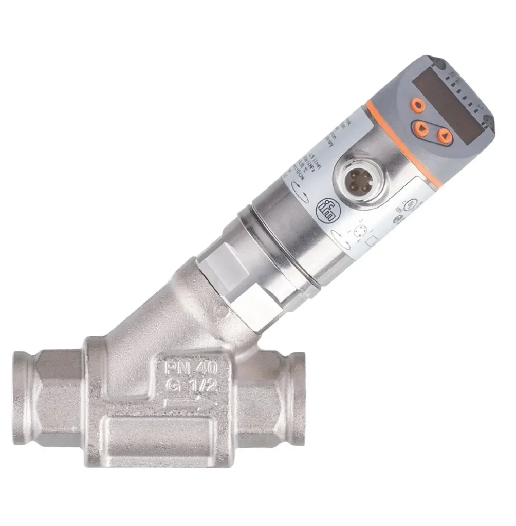 Débitmètre Mécatronique IFM SBG232 – 0,3…15 l/min – Raccord G1/2 – Sortie analogique + NO/NC