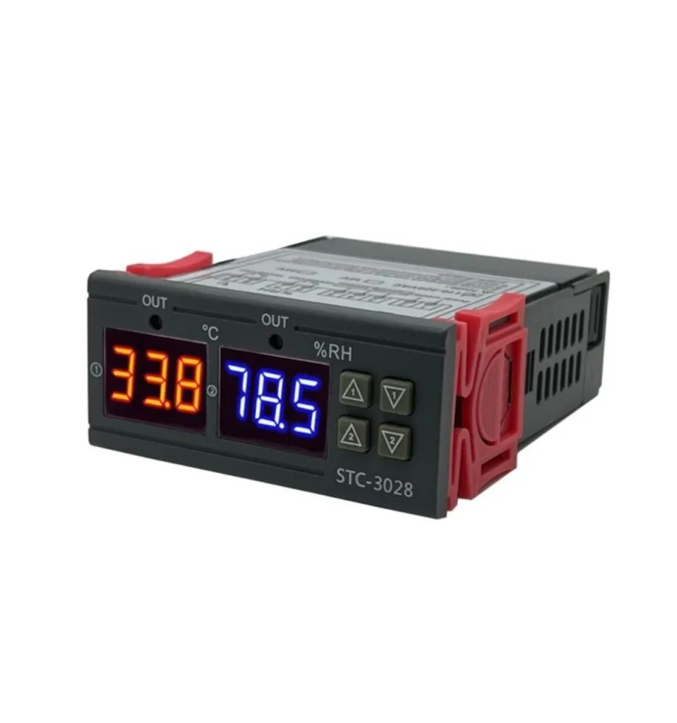 STC-3028 – Régulateur numérique Température & Humidité – Double Thermostat avec Sonde