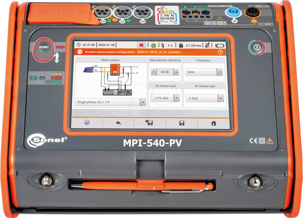 Testeur d'installation multifonction MPI-540-PV